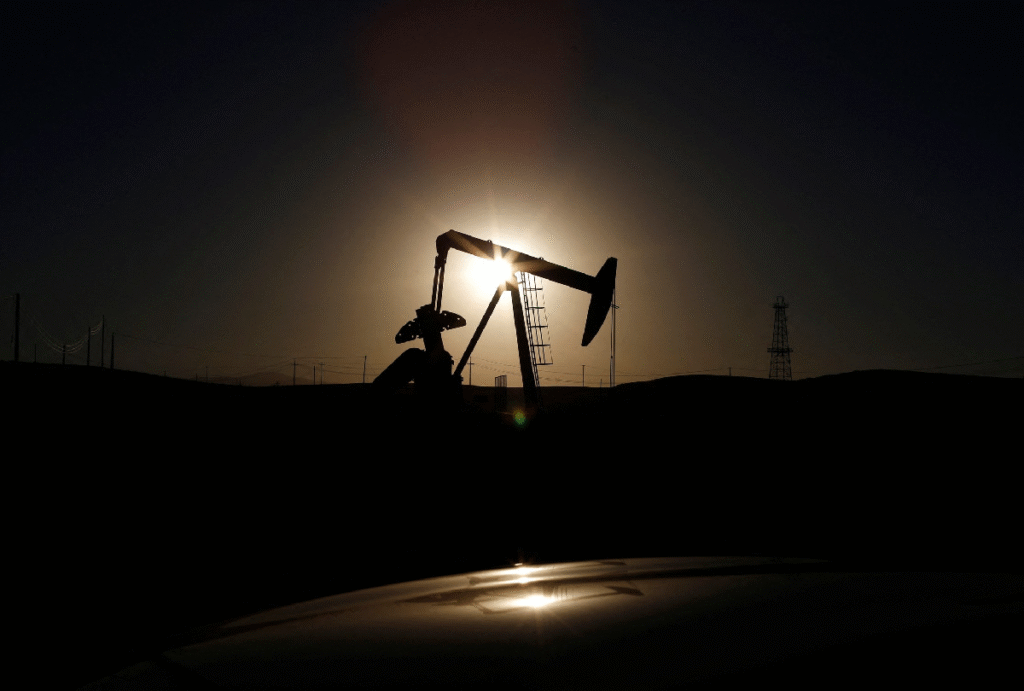 Amidst a supply surplus, global oil prices begin to ease.