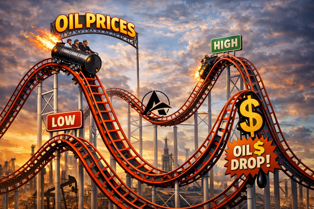 Oil Prices Decline Amid Iran De-escalation, US Inventory Surge