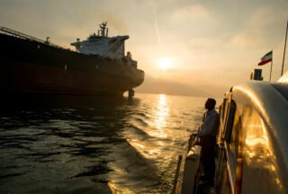 Record Oil Storage at Sea for Iran