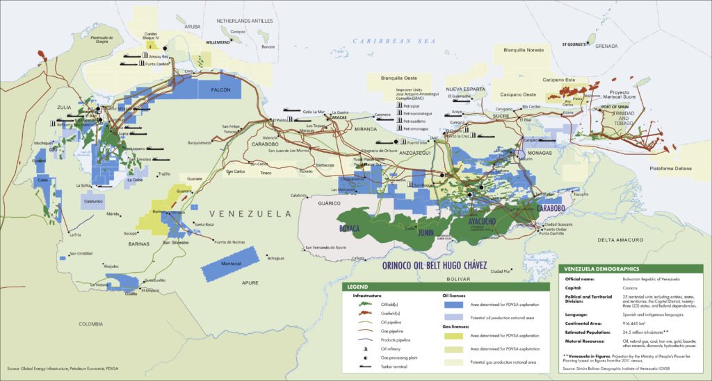 U.S. government excludes funding for Venezuela's oil sector revival.