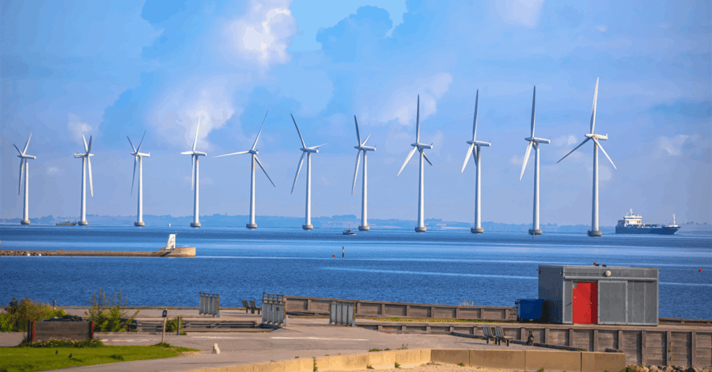 EU aid fuels Denmark's ambitious plans for massive offshore wind energy development.